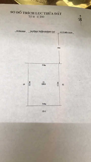 BÁN NHÀ ĐƯỜNG TRẦN KHÁNH DƯ