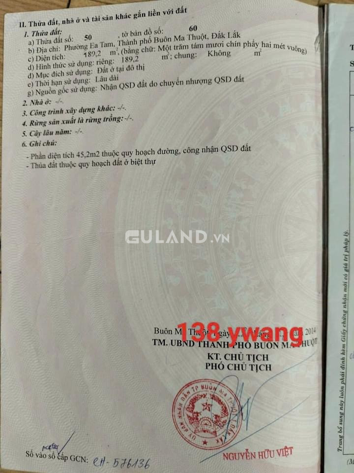 🔖Bán nhà Lầu Tại 138/71C Ywang,