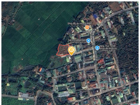 Bán đất view hẻm 120 Ywang 1256.5m² 6.8 tỷ tại Phường Ea Tam Thành phố Buôn Ma Thuột
