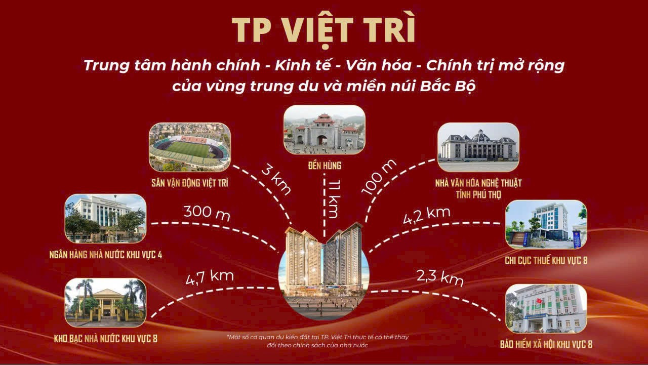 Vị trí vàng giữa lòng Việt Trì – Vic Grand Square