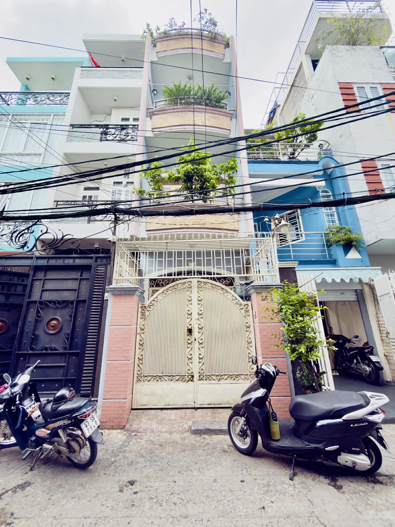 Bán nhà 4 lầu-50m2, chỉ 8,49 tỷ ngay Vạn Kiếp thông khu Phan Xích Long