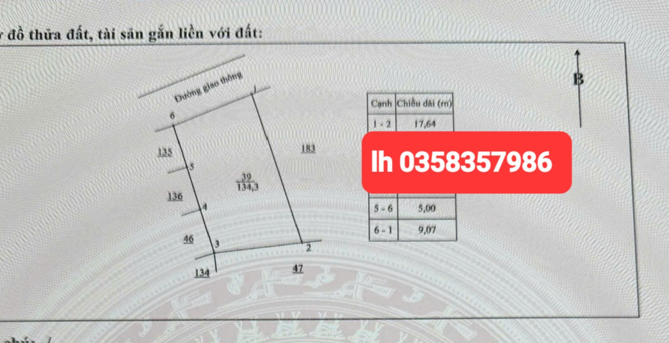 Bán nhà 250m² có sẵn 220m² thổ cư ngang 14m giá 9.53 tỷ tại Phường Gia Sàng