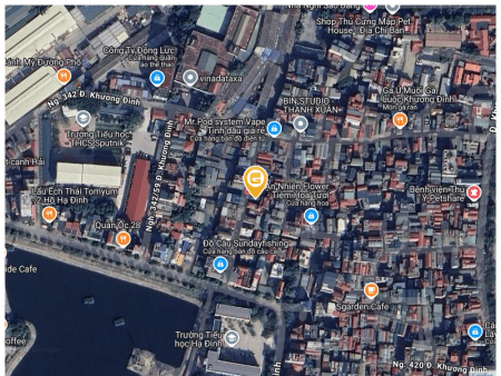 Bán nhà 53m² 15.5 tỷ tại Khương Đình Phường Hạ Đình Quận Thanh Xuân