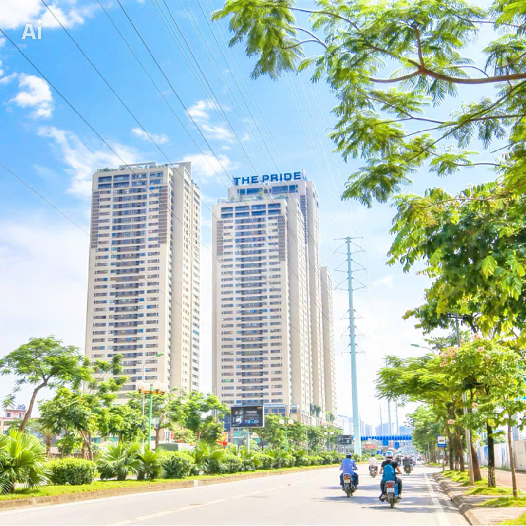 6.2 tỷ - Sẵn Sổ Đỏ - Chung cư Pride sổ 103m2, 3 phòng ngủ, full nội thất sang mịn