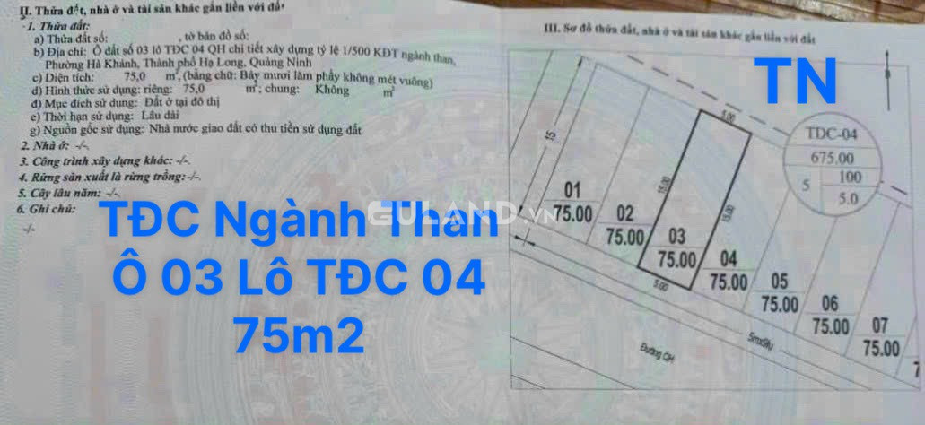 KĐT Ngành Than - Hà Khánh