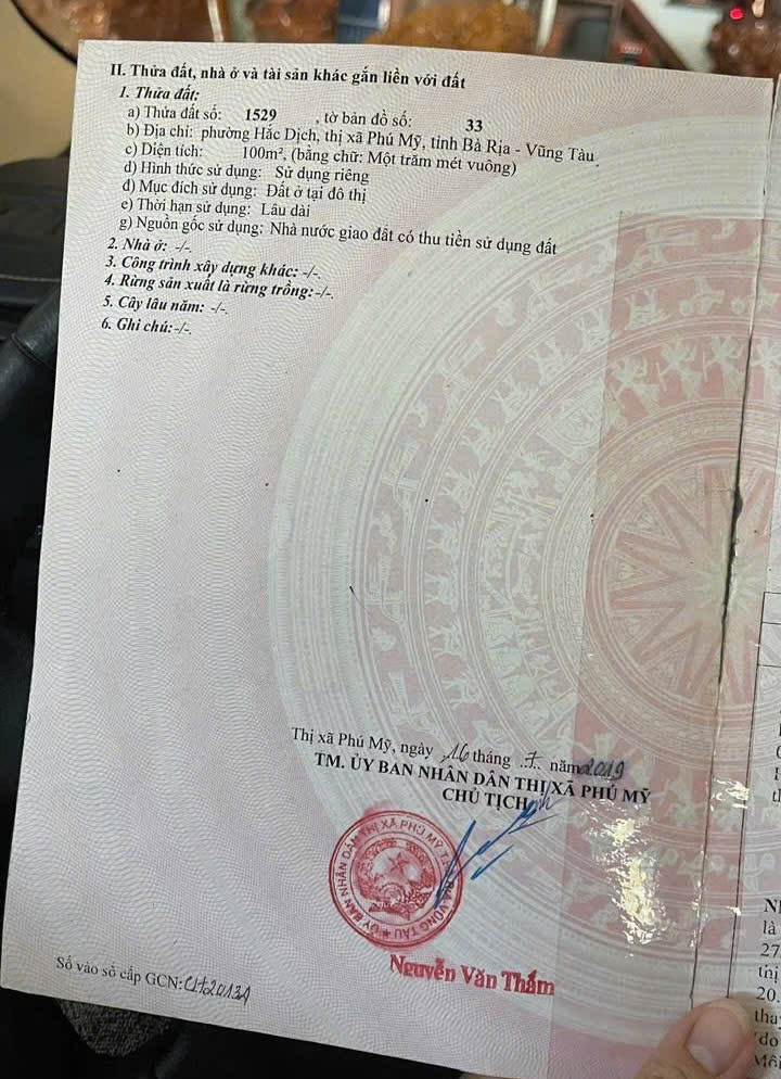 TĐC phường Tân Thành “phường Hắc Dịch cũ”