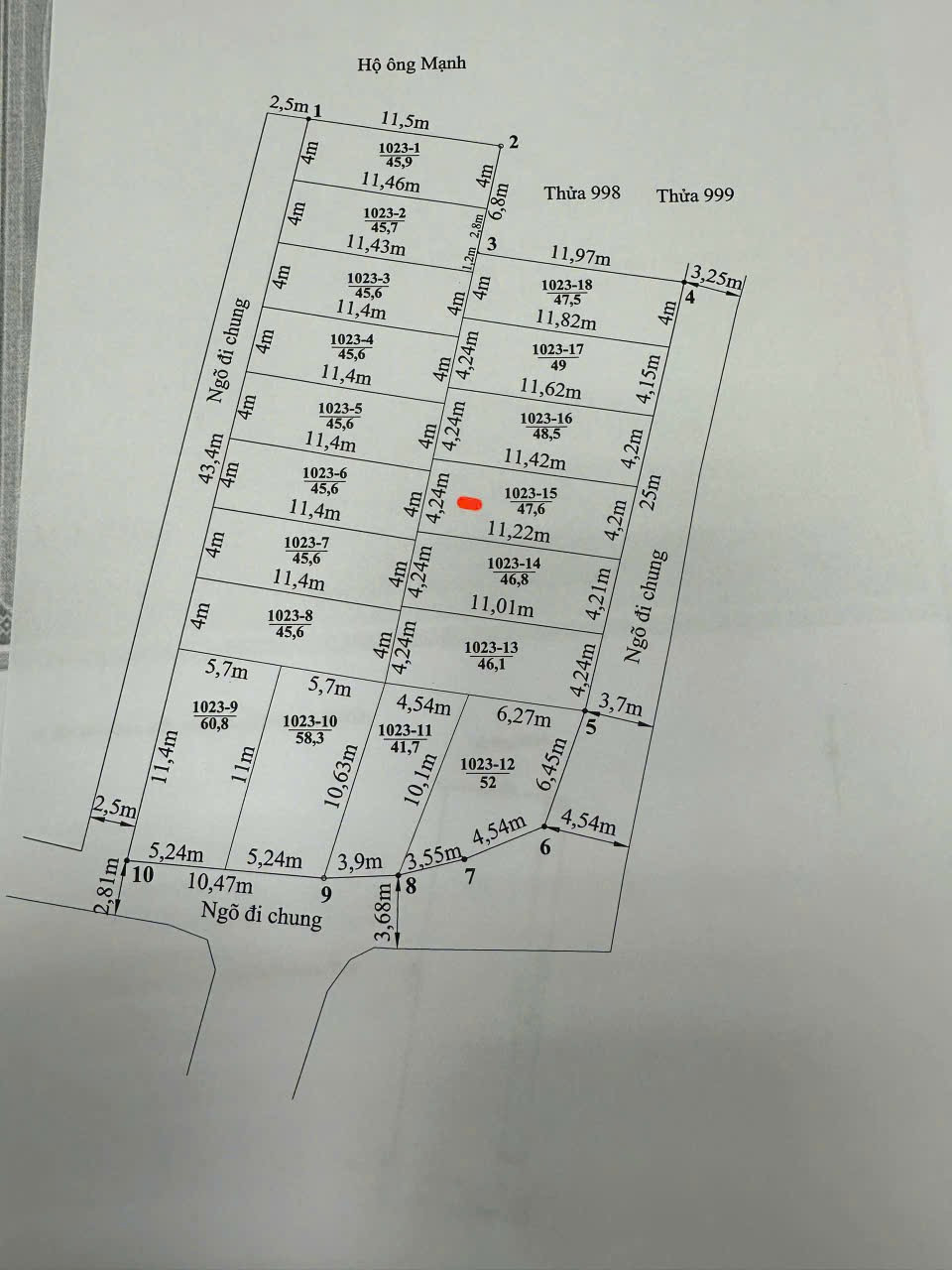 31/12/2025.Bán đất 53m² ngang 5,75m giá 2.65 tỷ Phường Hải An. liên hệ 0362558882
