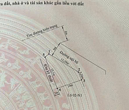 Bán đất phân lô Văn Cao - 93,9m² full thổ cư ngang 10m giá 5.8 tỷ tại Phường Hải An