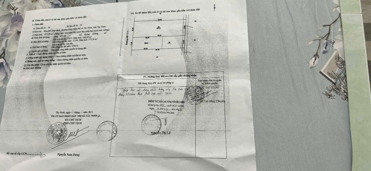 ĐẤT ĐẸP - GIÁ TỐT – CHÍNH CHỦ CẦN BÁN ĐẤT  hẻm 71 CMT8 Phường Tân Ninh, Tây Ninh.