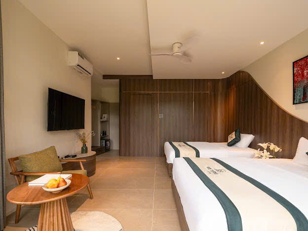 BDS BDS CHỦ GỬI: CHO THUÊ VILLA SÔNG 1400M2 5PN VÀ 9 BUNGGALOW GIÁ 8000$ ~ 212 TRIỆU/THÁNG