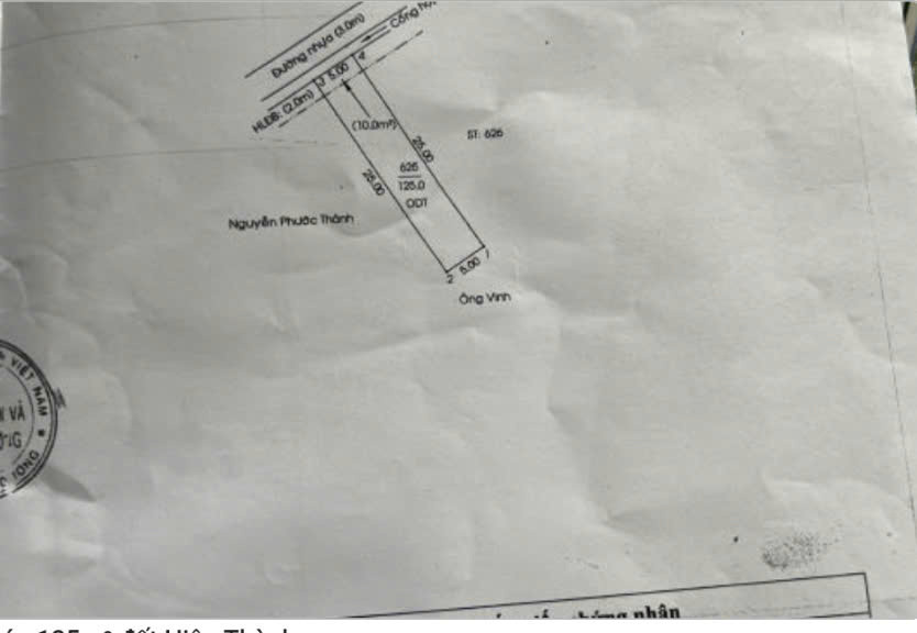 Bán đất 125m² 3.5 tỷ tại Phường Hiệp Thành Thành phố Thủ Dầu Một