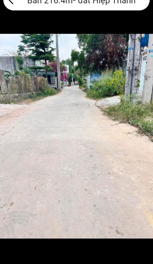 Bán đất 216.4m² 5.5 tỷ tại Phường Hiệp Thành Thành phố Thủ Dầu Một