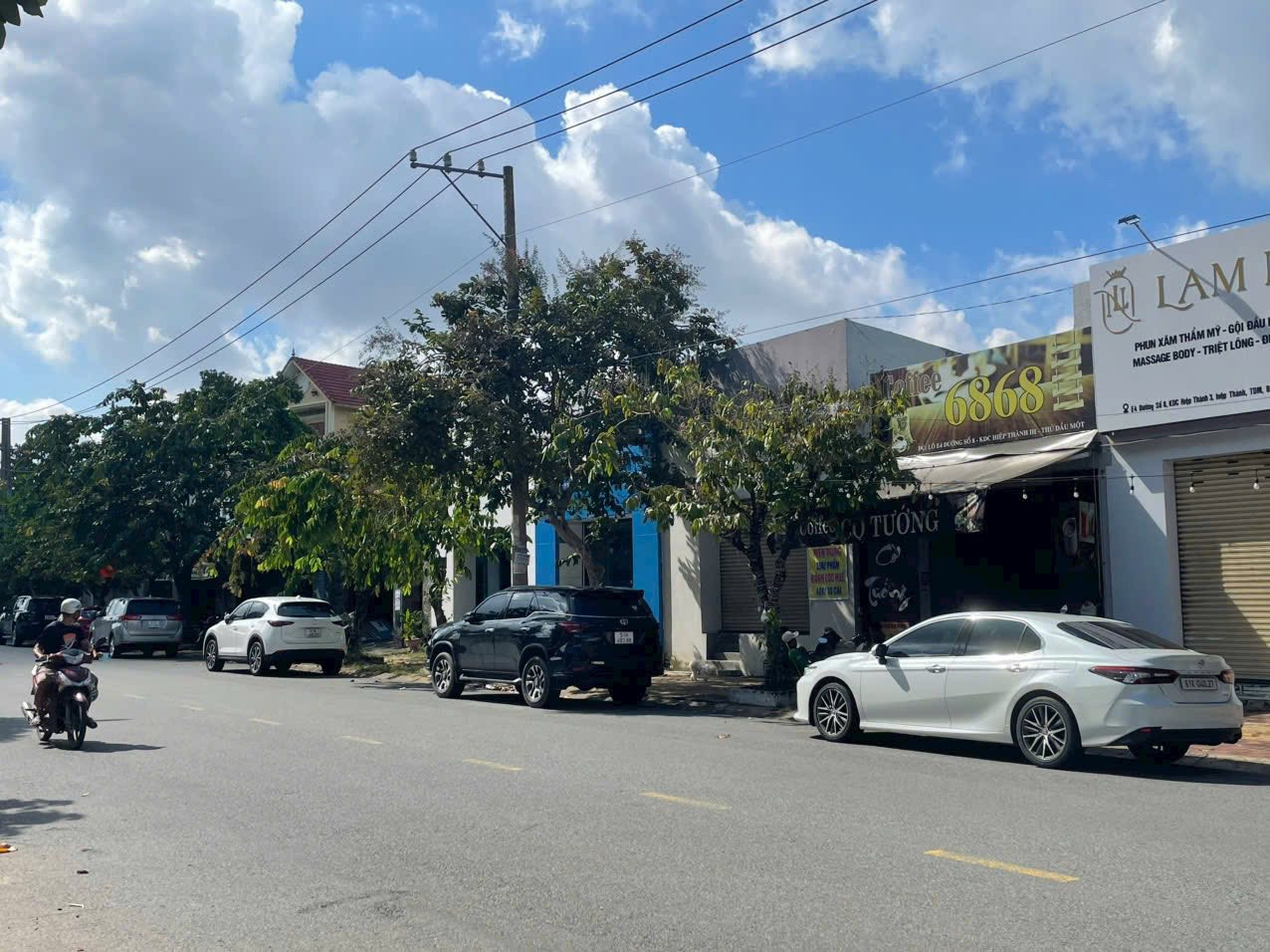 Cho thuê mặt bằng đường số 8, kdc Hiệp Thành 3, tdm, bd