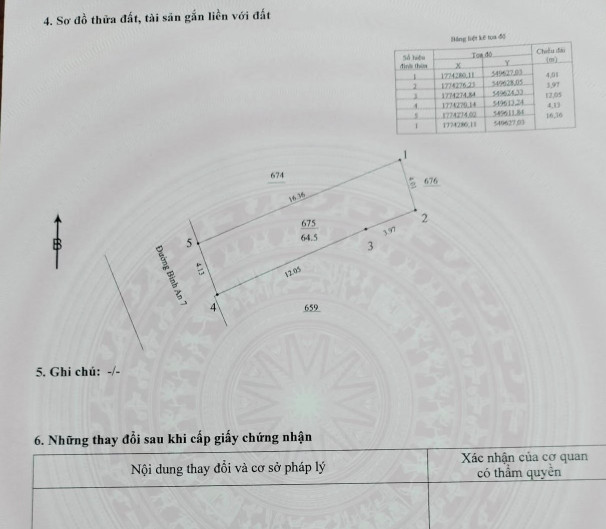 Chính chủ cần Bán đất 2 lô liền kề Bình An 7 - đường rộng 7,5m