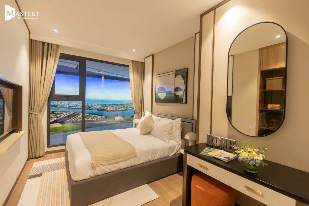 Chốn an cư lý tưởng – Căn hộ 2PN Masteri Rivera, tầng cao view sông cực chill