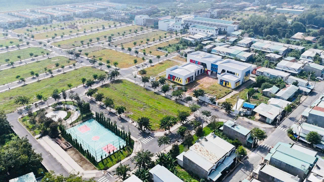 Đất nền Thành Phố Mới Bình Dương gần Vsip 2, Aeon, vay 70%, sổ sẵn, giá chỉ từ 1.3 tỷ, cách Vành Đai 4 chỉ 98m