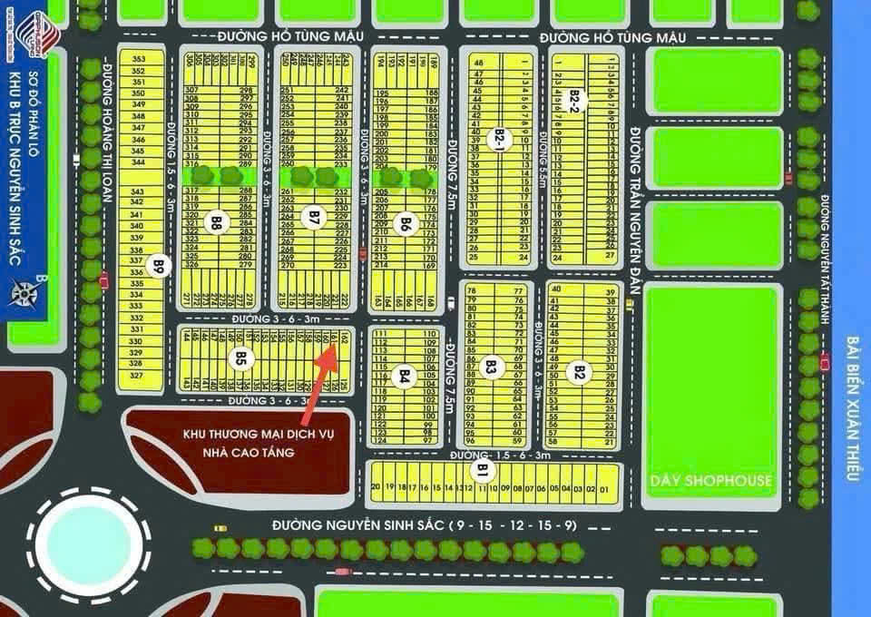 Đất đường Hoà Minh 27 - Khu điện âm - Gần biển