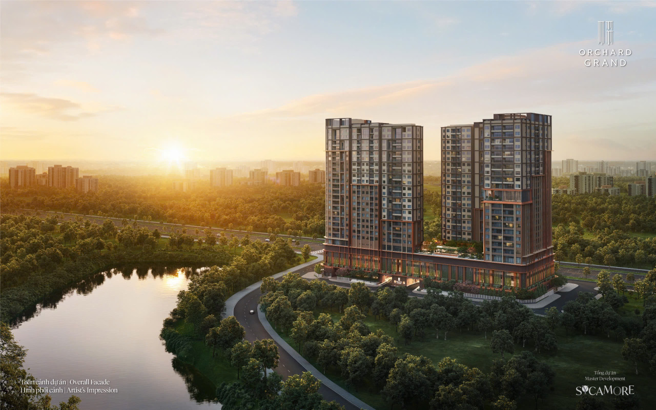 Căn hộ Orchard Grand của CapitaLand tại Bình Dương. SYCAMORE