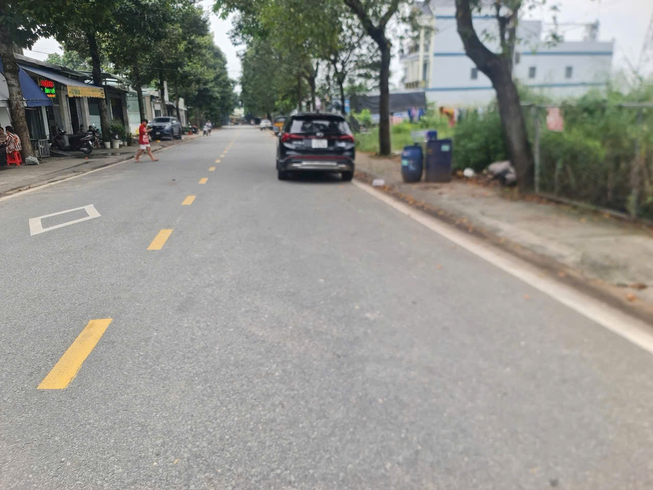 Bán đất giữa trung tâm Thành Phố Mới Bình Dương 
Đường nhựa. Full thổ cư
