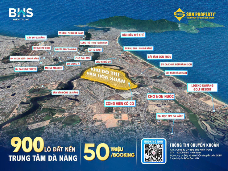 Chỉ với 50 triệu – Sở hữu ngay vị trí vàng tại Nam Hòa Xuân