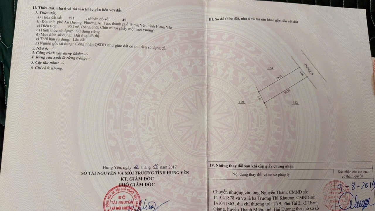 ĐẤT CHÍNH CHỦ - Cần Bán Nhanh 2 Lô Đất Vị Trí Đắc Địa Tại TP Hưng Yên