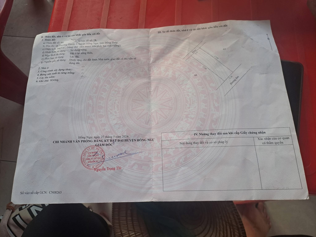 Chính chủ cần bán gấp nền nhà