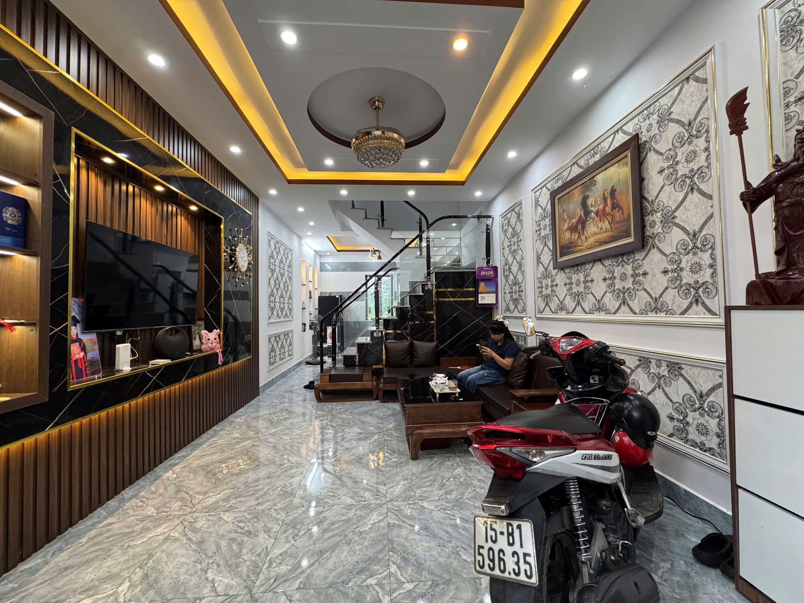3DS 🏠 Bán nhà 3 tầng đẹp như mơ – chỉ việc xách Vali về ở  tại TDP Quyết tiến,hợp Đức,Đồ Sơn Hải Phòng
