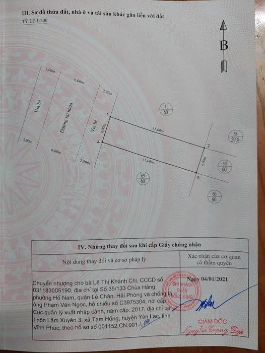 Lô số 70 khu đất ở, An Trì 2, Hùng Vương, Hồng Bàng - LH 0398787284