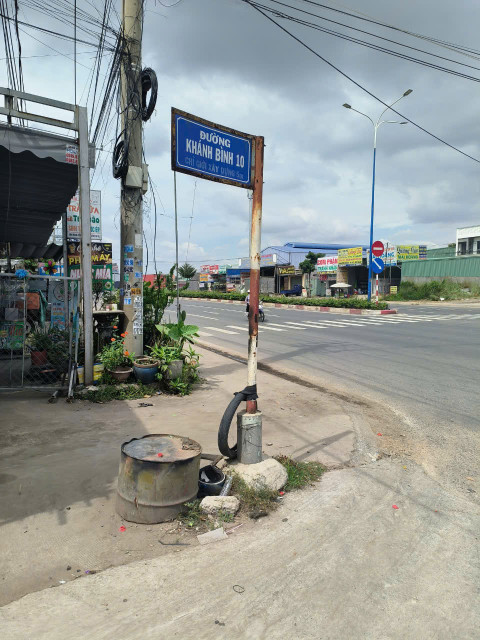 Bán đất đường Khánh Bình 10, giá 8,8 tỷ, 390m2 (full thổ cư).