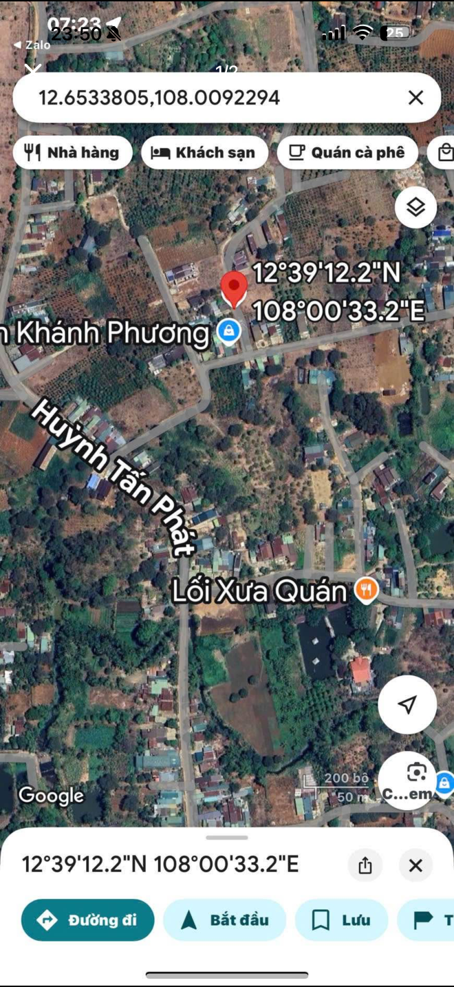 Bán đất 125m² 800 triệu tại Phường Khánh Xuân Thành phố Buôn Ma Thuột
