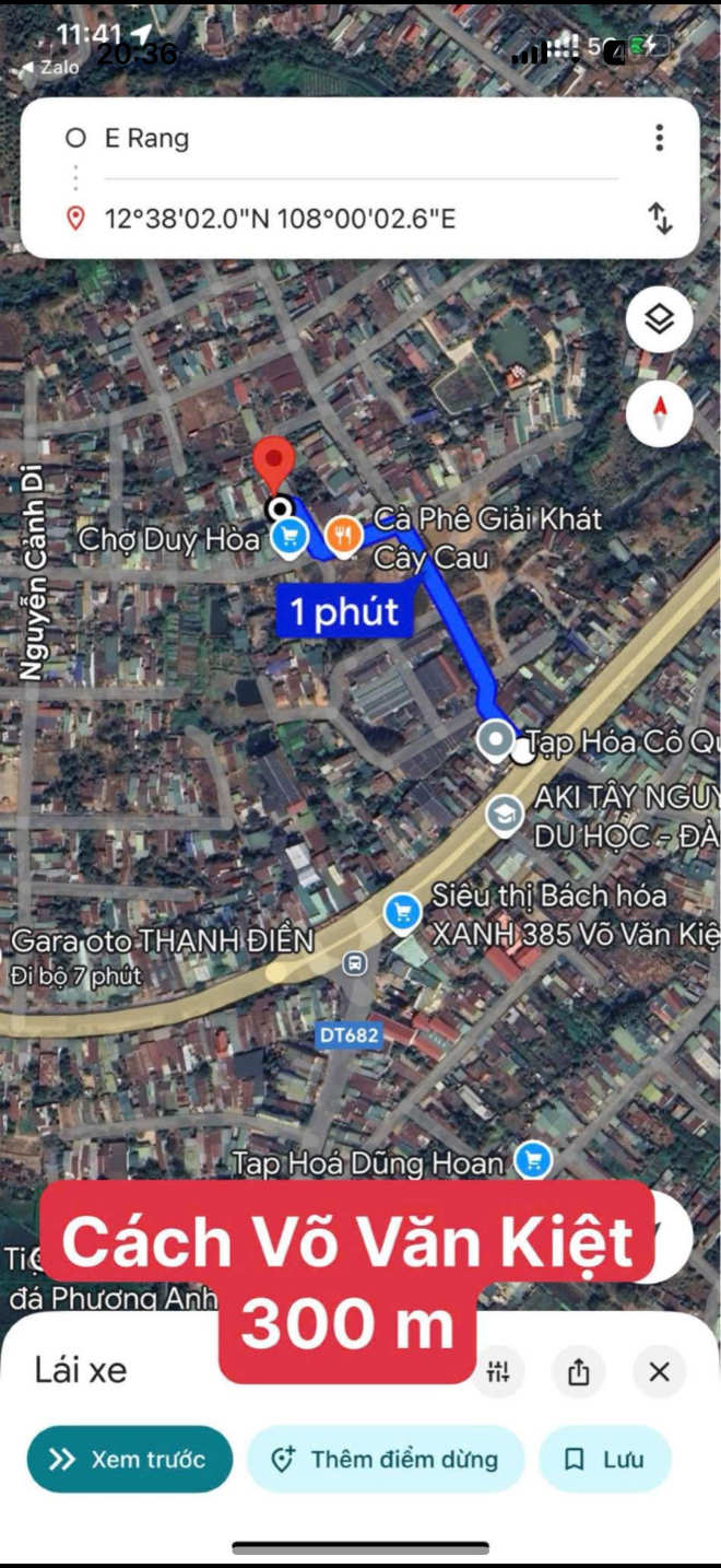 Bán đất 98.1m² giá 698 triệu tại Phường Khánh Xuân Thành phố Buôn Ma Thuột