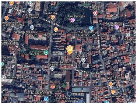Bán nhà 50m² 15.5 tỷ tại Phường Khương Đình Quận Thanh Xuân