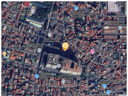 Bán nhà 72m² 10.6 tỷ tại Khương Trung Phường Khương Trung Quận Thanh Xuân (LH: Zalo 0862299066)
