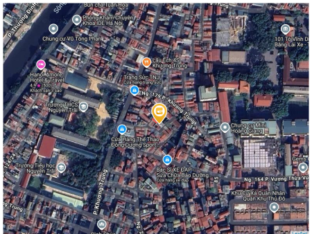 Bán nhà 45m² 13.2 tỷ tại Khương Trung Phường Khương Trung Quận Thanh Xuân (LH: zalo 0862299066)