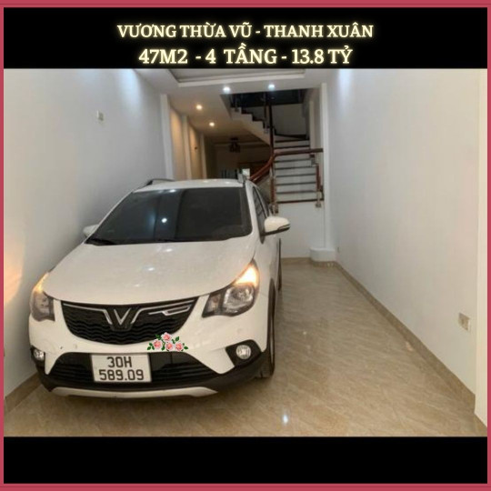 HIẾM! Nhà Vương Thừa Vũ Thanh Xuân 47m2: 4 Tầng, Ô Tô Tránh, Gara Riêng, Sổ Đỏ CC, chỉ 13.8 tỷ