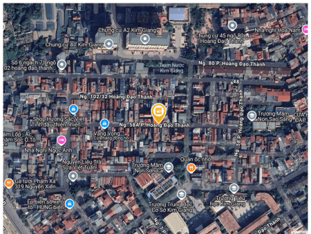 Bán nhà 30m² 8.85 tỷ tại Hoàng Đạo Thành Phường Kim Giang Quận Thanh Xuân