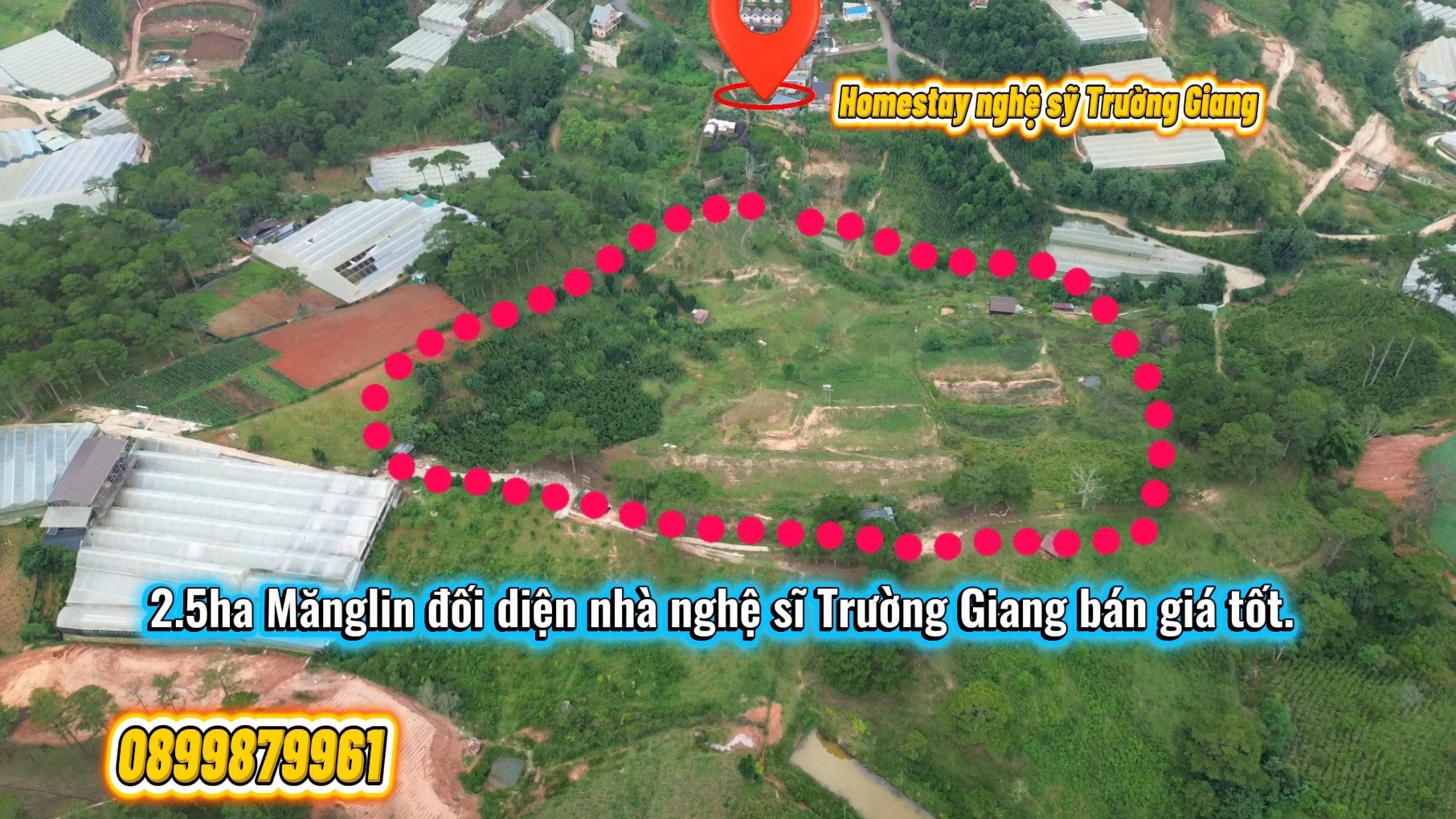 Bán đất 25000m² ngang 280m giá 230 tỷ tại Phường Lang Biang - Đà Lạt