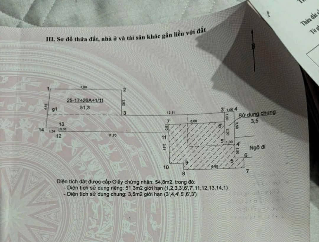 Bán nhà Văn Cao, Ba Đình, 52m2, 5 tầng, giá 8.5 tỷ