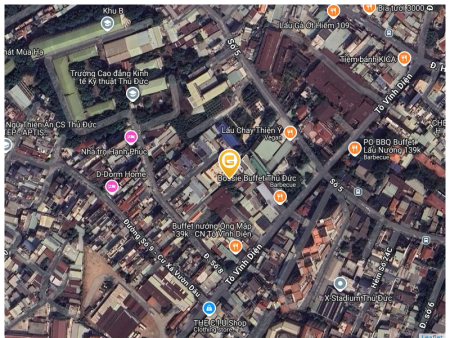 Bán đất full thổ cư 1680m² 168 tỷ tại Phường Linh Chiểu Quận Thủ Đức