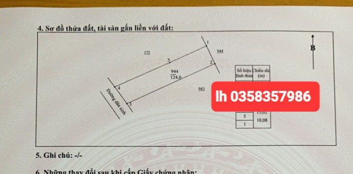 Bán đất 124m² ngang 5.21m giá 1.18 tỷ Phường Linh Sơn