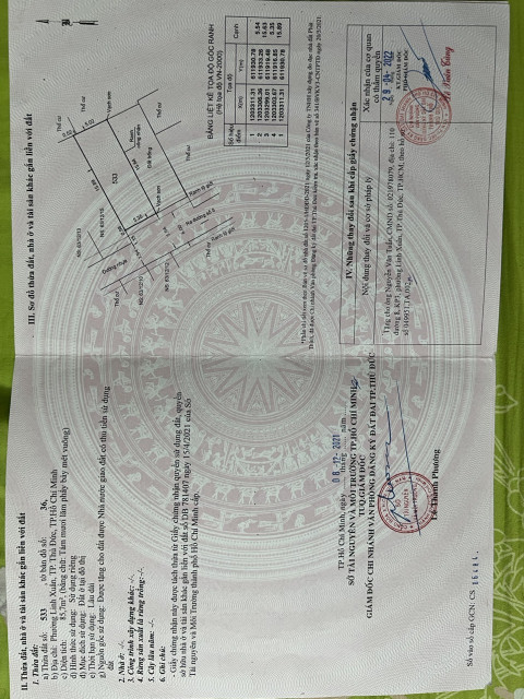 Bán đất 97m² ngang 5,5m giá 5.5 tỷ Phường Linh Xuân