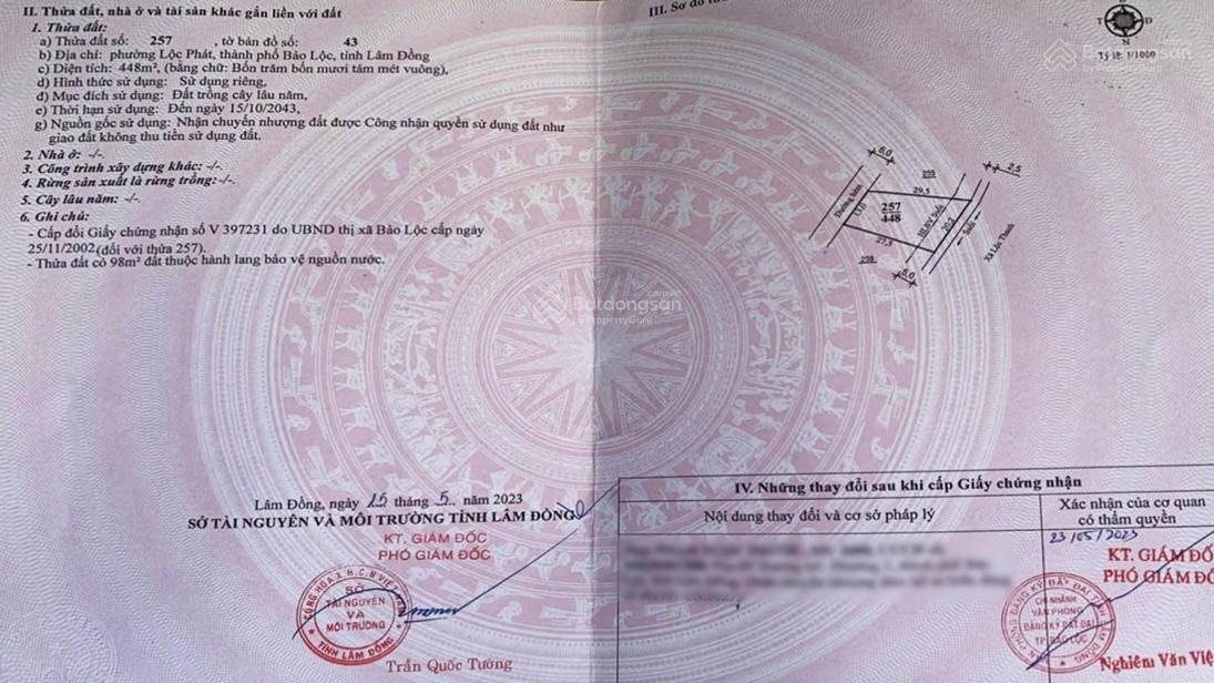 Bán đất đường Nguyễn Văn Cừ