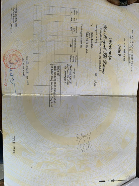 Đất lúa phường Long Bình Quận 9