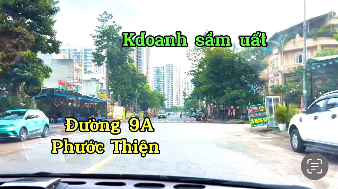 BDS HVL Bán đất mặt tiền đường 9A, khu Tái định cư Phước Thiện, HÀNG XÓM VINHOMES  Q9