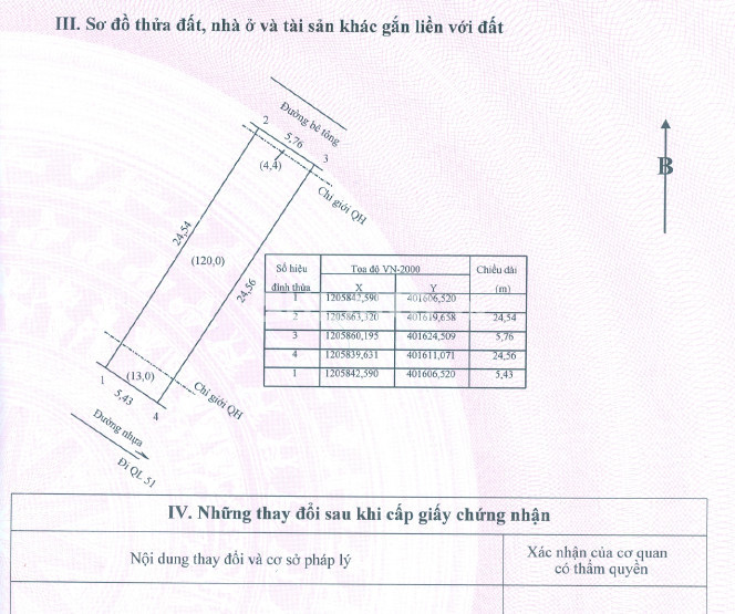 Bán đất Phường Long Bình Tân, TP Biên Hòa, Đồng Nai