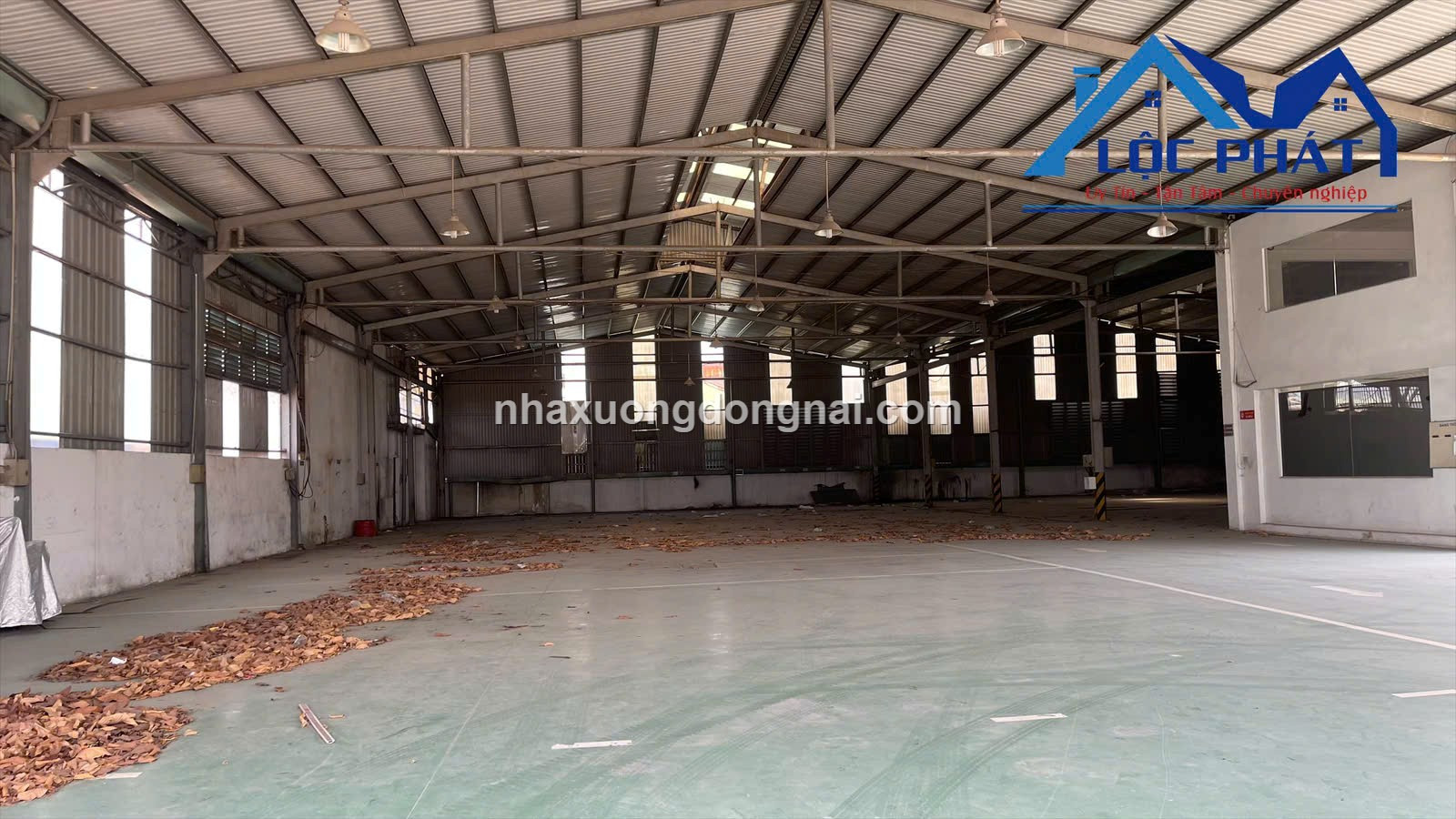 Cho thuê nhà xưởng 2200m2  Tp Biên Hòa Đồng Nai chỉ 110tr