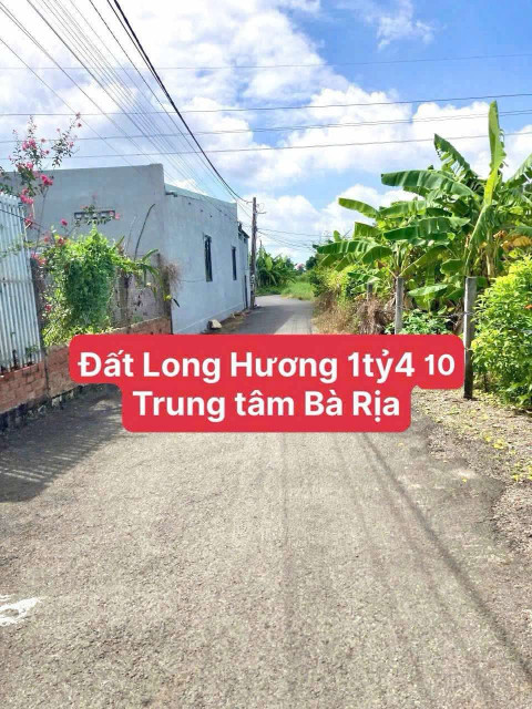 Bán đất 170,2m² ngang 6m giá 1.41 tỷ Phường Long Hương