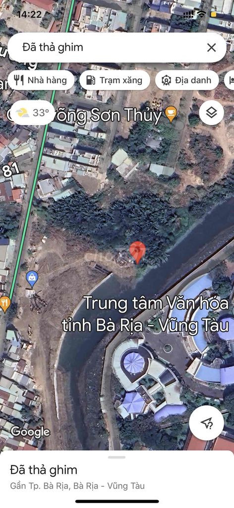GIA ĐÌNH CẦN BÁN 3700m ĐẤT MẶT TIỀN BỜ KÈ TP BÀ RỊA