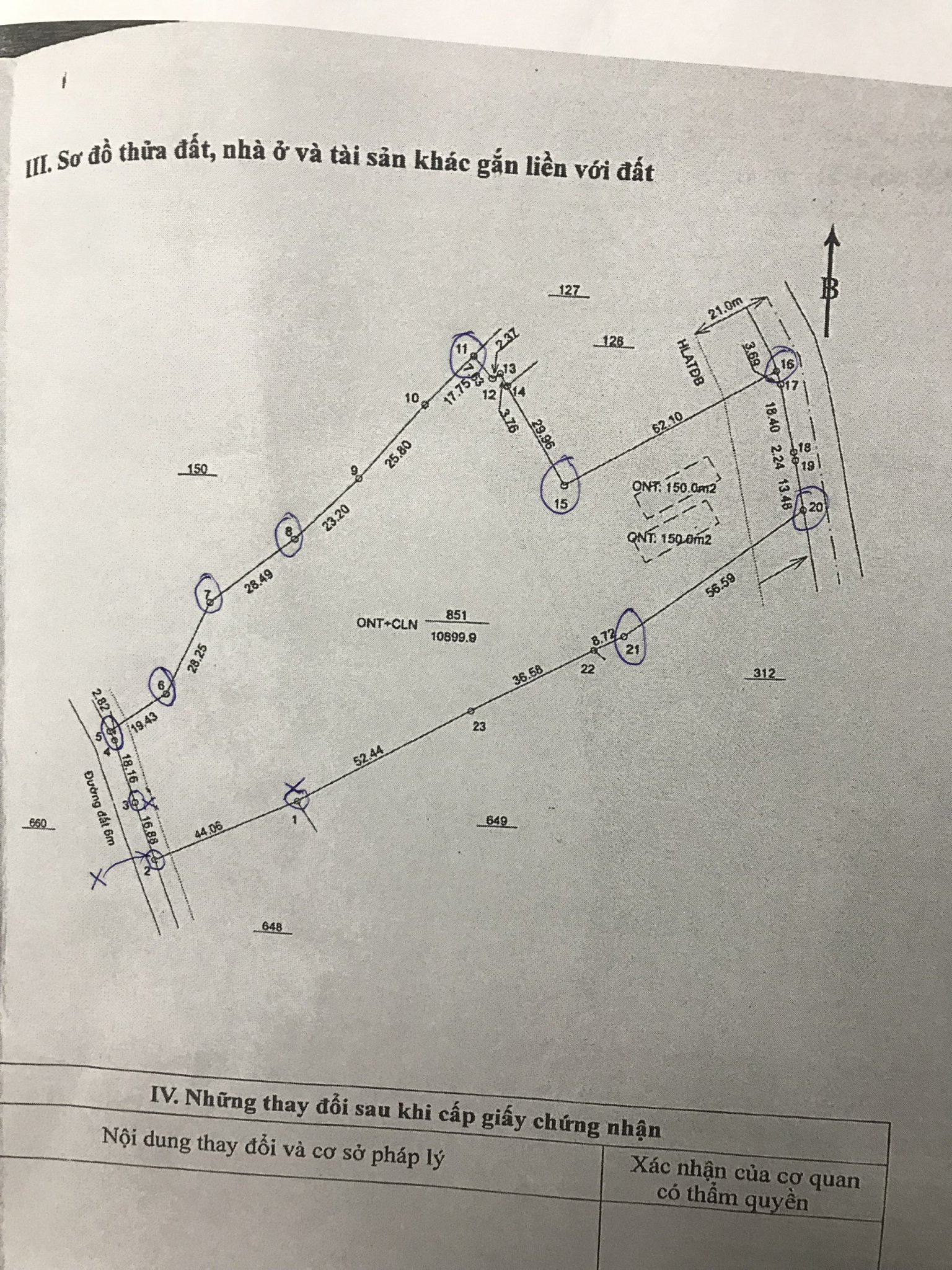 Bán đất 10899m² có sẵn 300m² thổ cư ngang 38m giá 26.5 tỷ tại Phường Long Nguyên - TP.HCM
