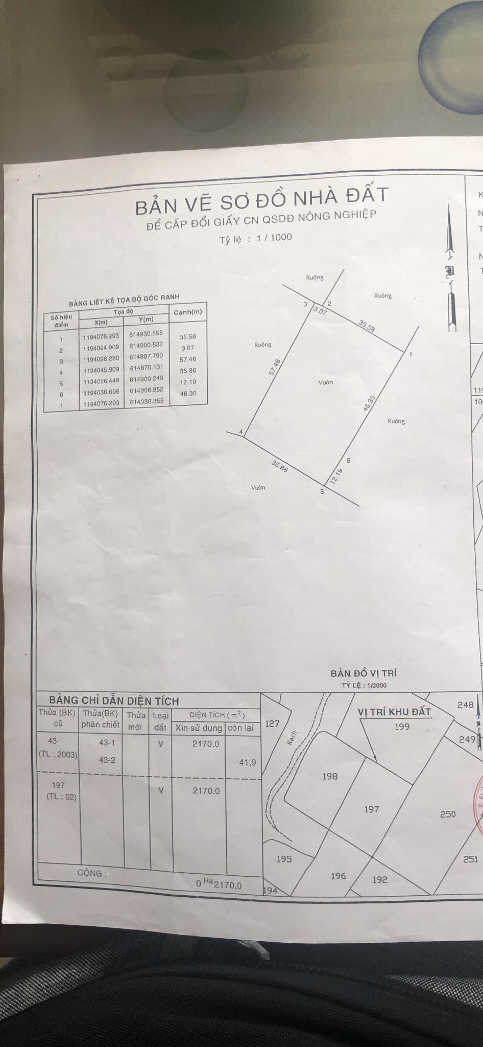 Bán đất 2170m² ngang 60m giá 22 tỷ Phường Long Trường